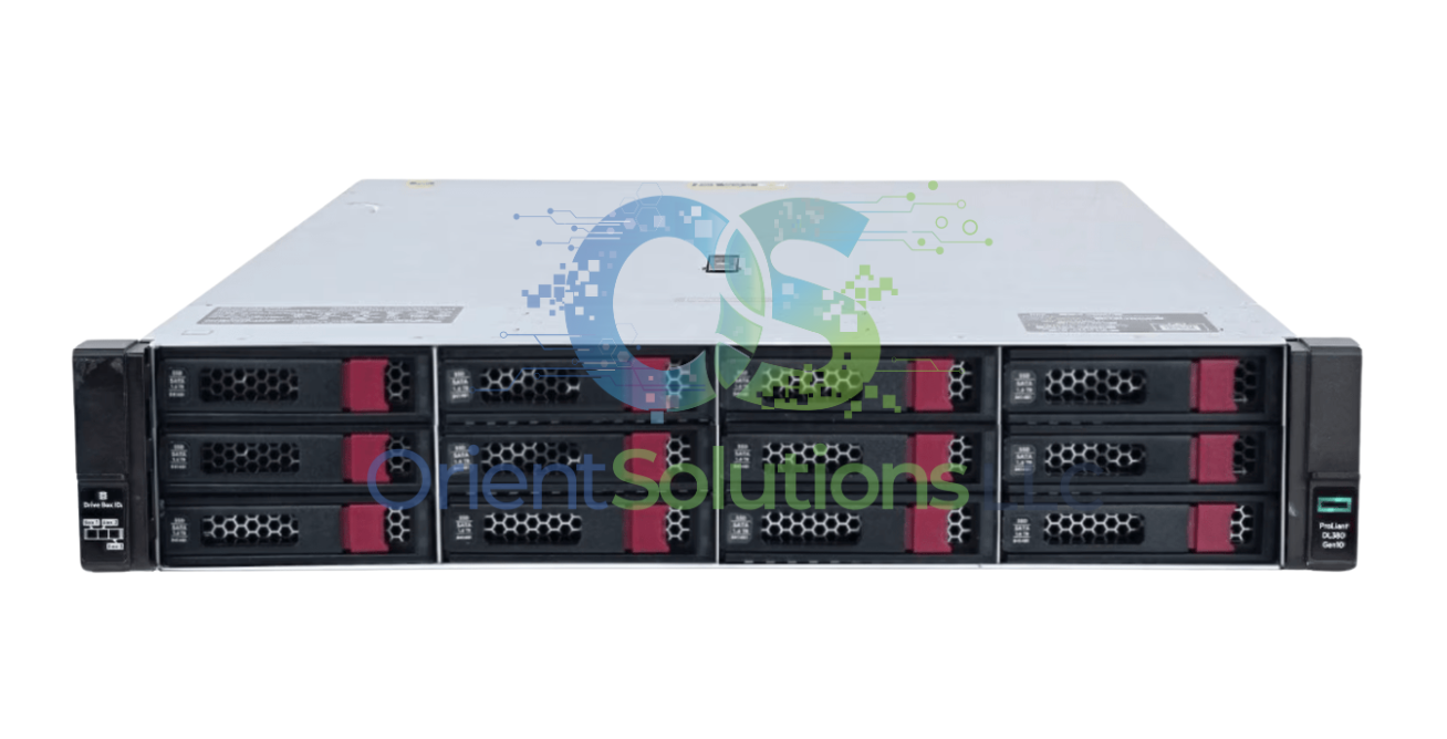 HPE ProLiant DL380 Gen10 12LFF server front view