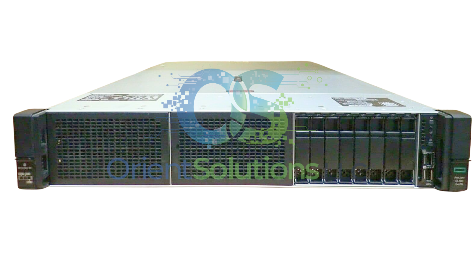 HPE ProLiant DL380 Gen10 8LFF server front view