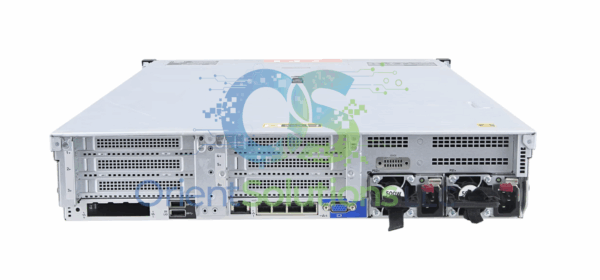 HPE ProLiant DL380 Gen10 server rear connectivity