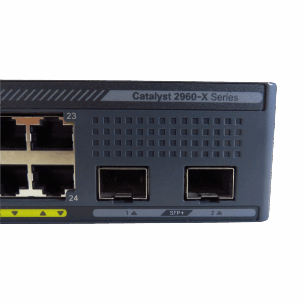 Cisco Catalyst WS-C2960X-24PS-L Switch Front View UAE