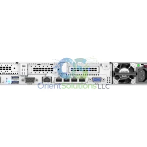 HPE ProLiant DL360 Gen10 server rear connectivity ports